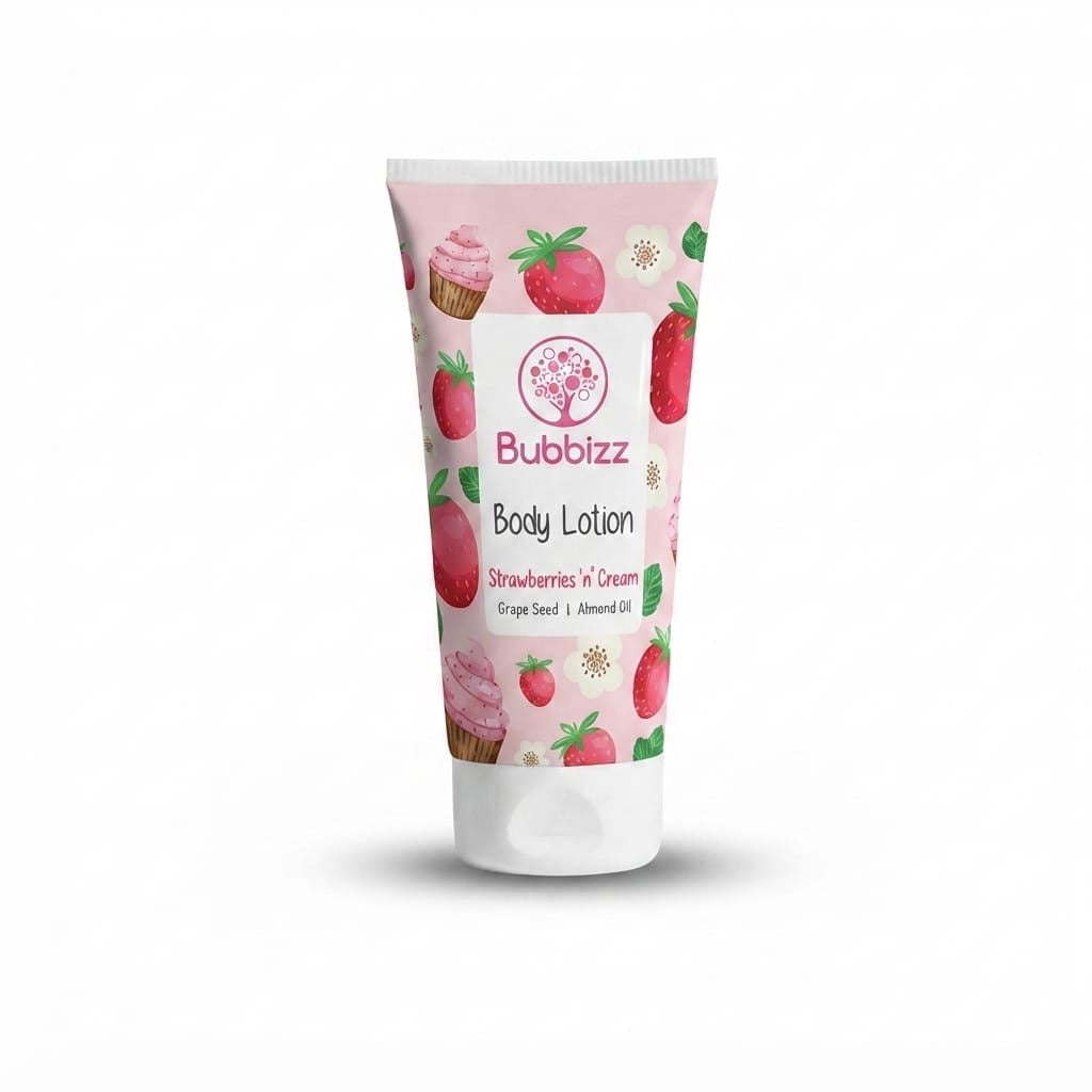 Bubblzz Strawberries N Cream Ultra Rich Body Lotion