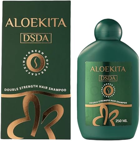Aloekita Shampoo Caffeine & protein 250ml ( Pack May Vary)