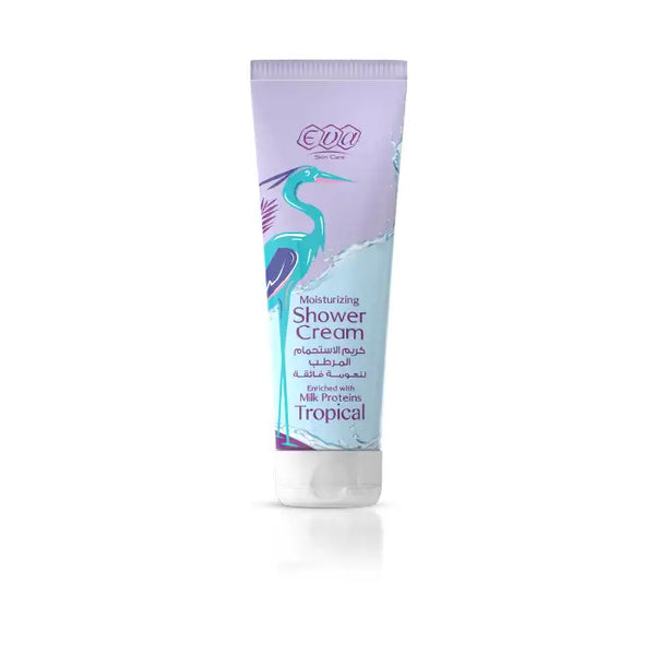 Eva Skin Care Moisturizing Shower Cream Enriched With Milk Proteins Tropical 250 Ml