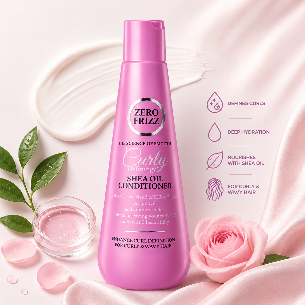 Zero Frizz Curly Defining Shea Oil Conditioner 355ml