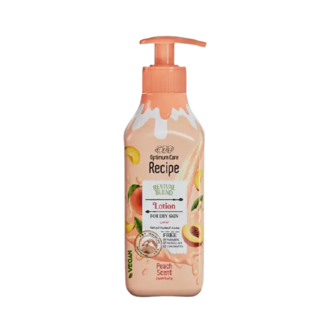 Eva Recipe body Lotion peach scent
