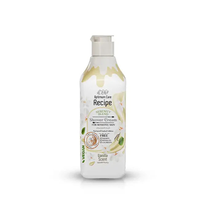 Eva Recipe shower cream Vanilla scent 370 Ml