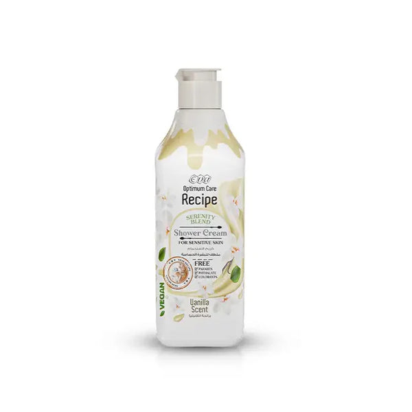Eva Recipe shower cream Vanilla scent 370 Ml