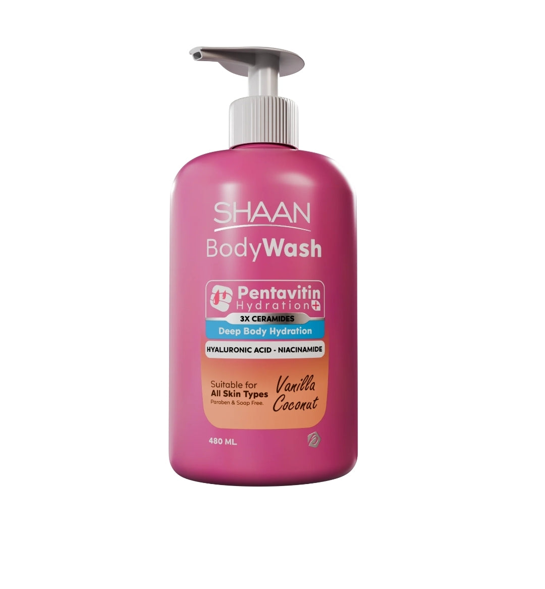 SHAAN Vanilla Coconut Body Wash 480 Ml