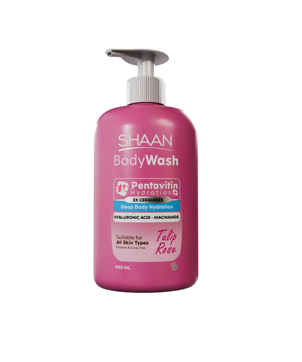 SHAAN Tulip Rose Body Wash 480 Ml