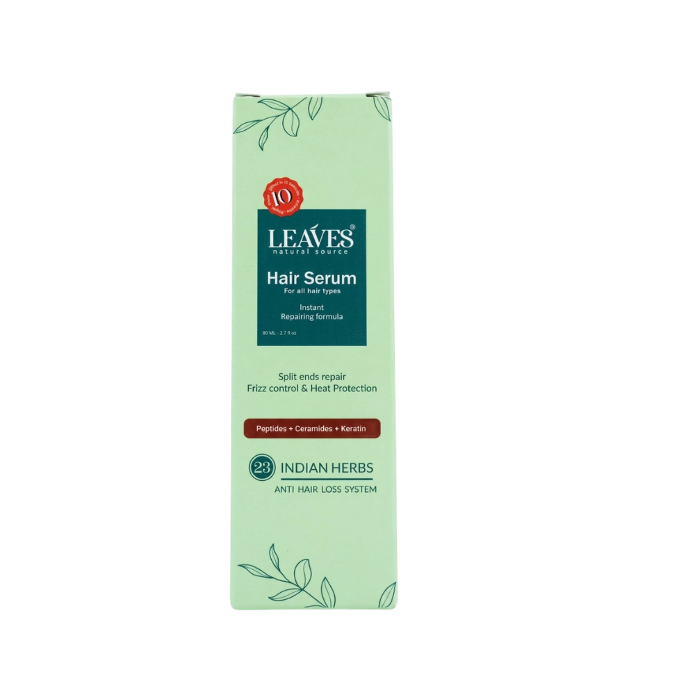 Leaves Hair Serum – Instant Repair & Frizz Control