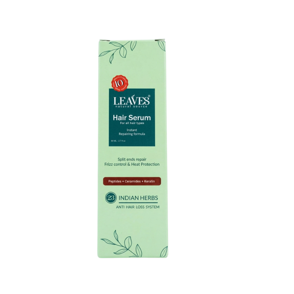 Leaves Hair Serum – Instant Repair & Frizz Control