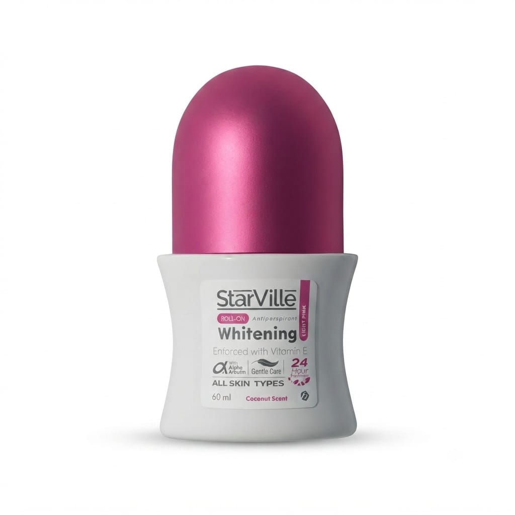 Starville Whitening Roll on Light Pink with Coconut 60 ml