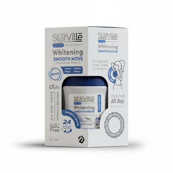StarVille Roll- Antiperspirant Whitening Smooth Move 60ml