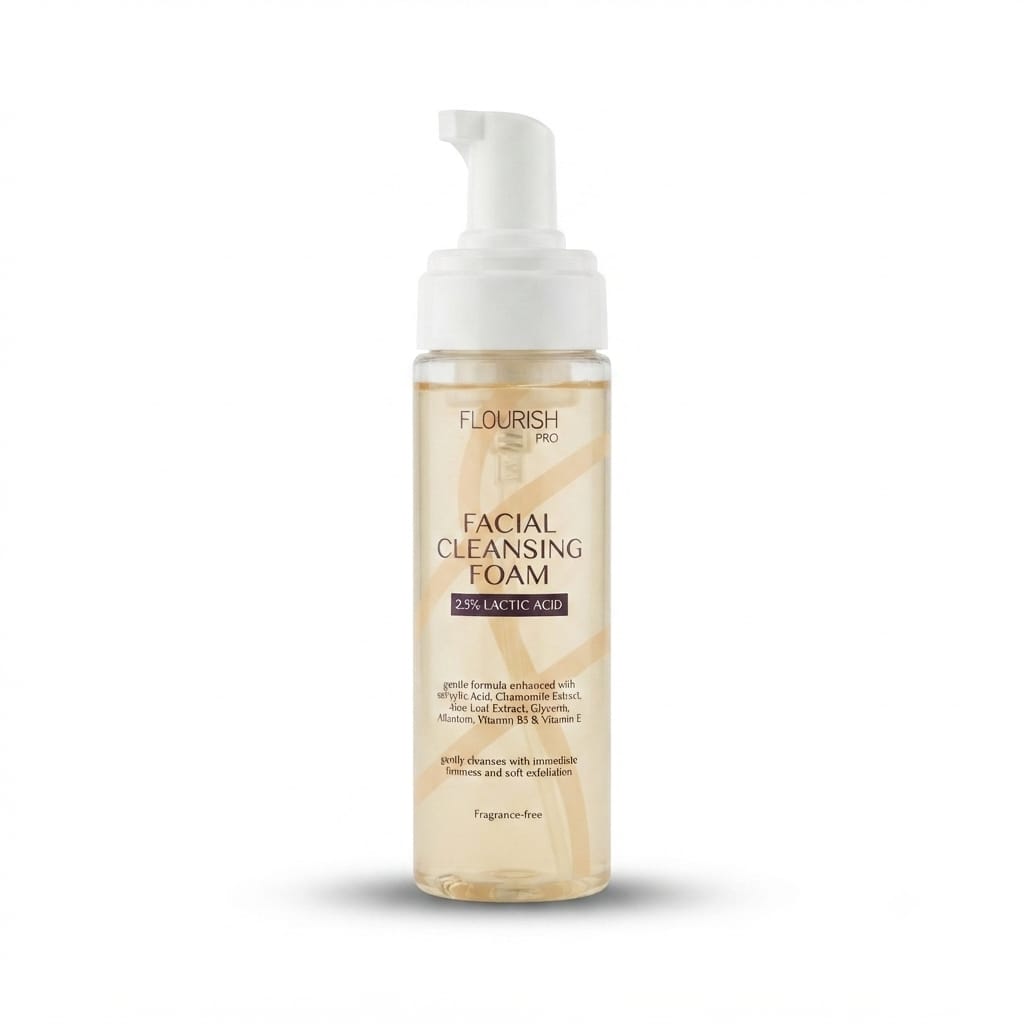flourish facial cleansing foam 200ml
