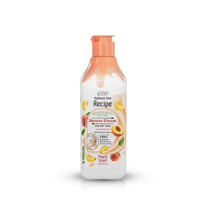 Eva Recipe shower cream peach scent 370 Ml